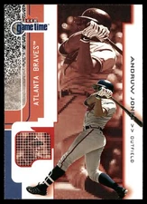 2001 Fleer Game Time Andruw Jones #86
