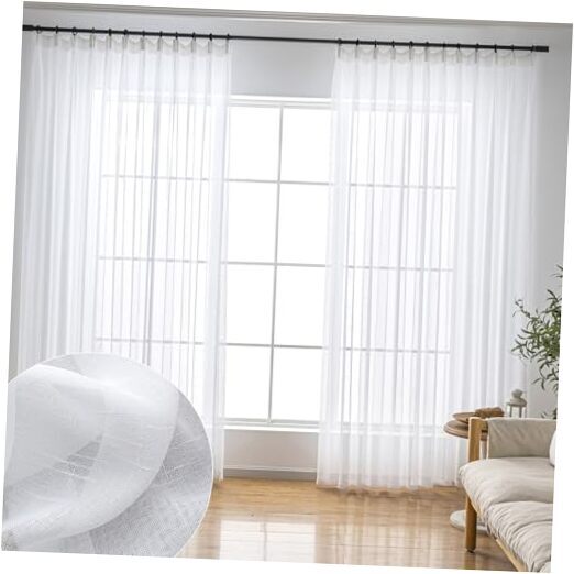 White Sheer Curtains 90 Inches 54