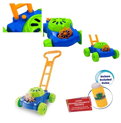 Tosaerba A Bolle - Giocattolo Per Creare Bolle Rotanti - Foto 12