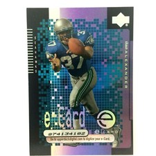 Shaun Alexander 2000 Upper Deck e-Card Rookie Insert NFL Seattle Seahawks. rookie card picture