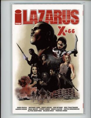 Lazarus X+66 Novel by Greg Rucka Image Comic Mint Extra Thick Book - B19-2