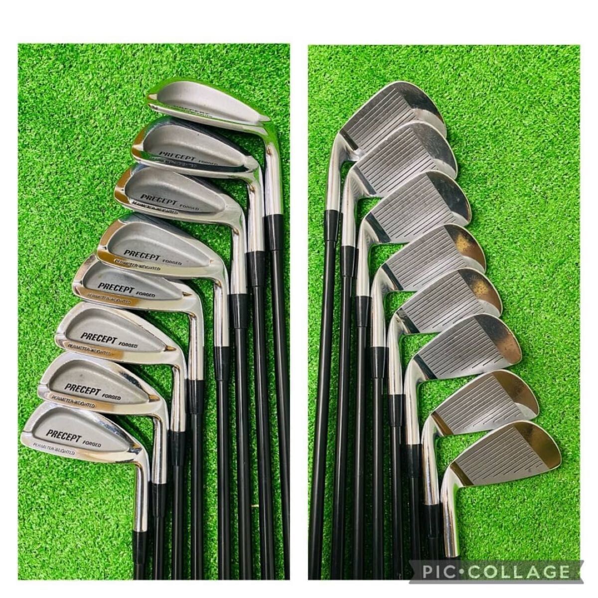 Bridgestone PRECEPT Golf Full Set Men's Golf Set with Bag USED