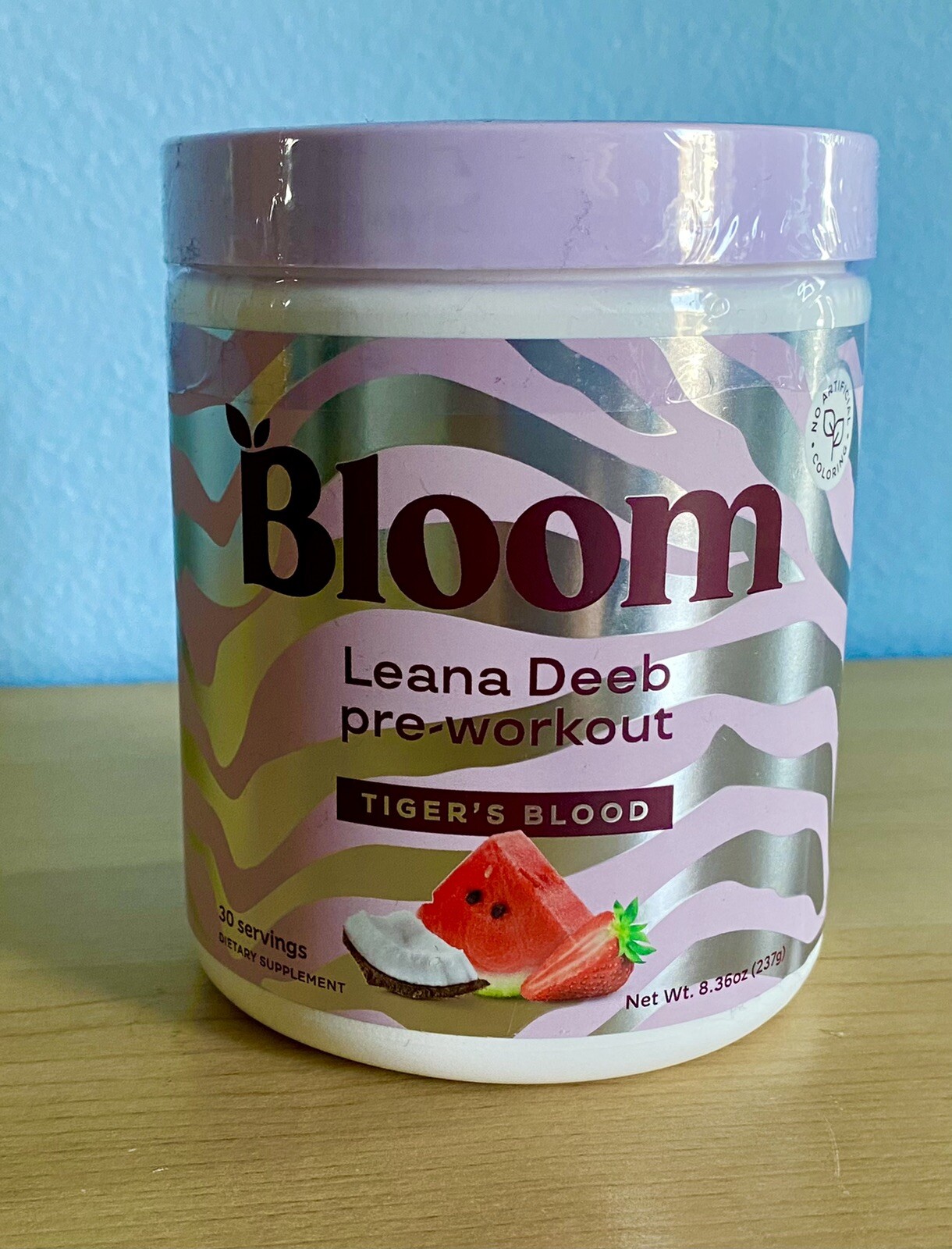 New Bloom Nutrition Pre Workout Powder, By Leana Deeb 8.36 Oz FREE
