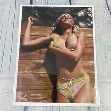 2003 Sexy Lady Legs Hot Body Bikini Ocean Vtg Print Ad/Poster Pinup Magazine Pg