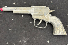 VTG Diecast Toy Cap Gun 6" Non-Working restoration parts only