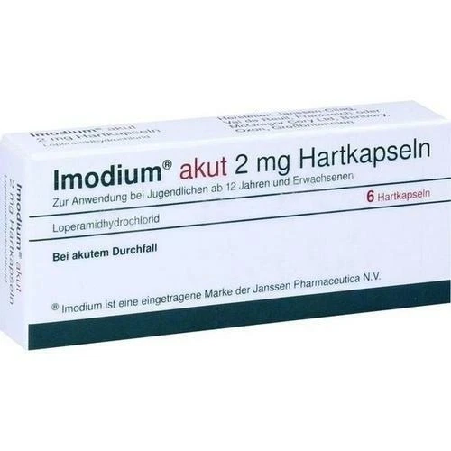KOHLPHARMA GMBH IMODIUM akut Hartkapseln 6 St PZN 7299261