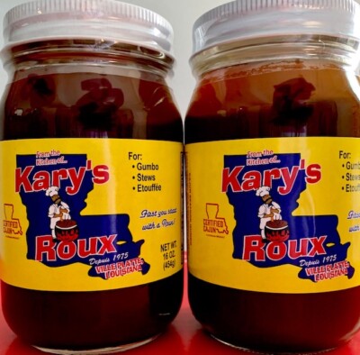 Kary's Roux (2pk) For: Gumbo, Stews, Etouffee - Certified Cajun - 16oz ...