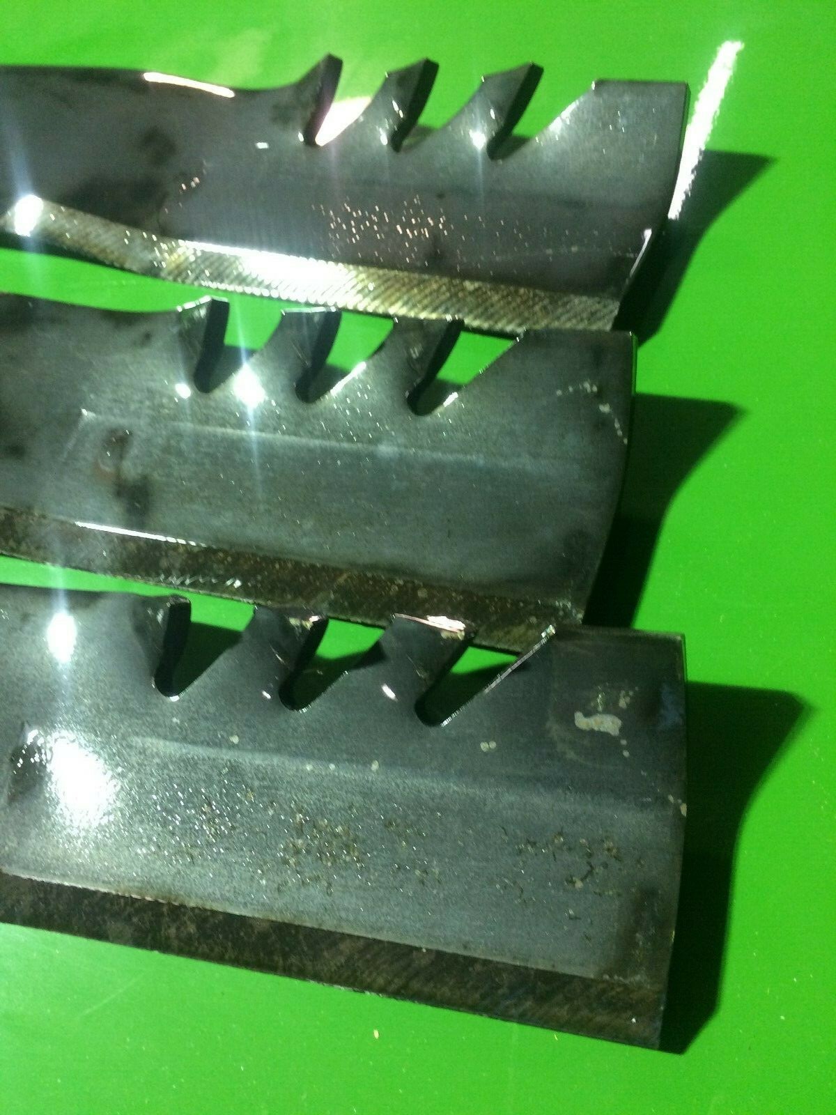 3 Gator blades for John Deere 60" mower Z760A,Z960M,Z960R,Z970R,Z994R