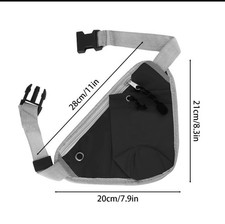 Waist Pack with Water Bottle Holder, Breathable Hydration Running Belt Lightw...