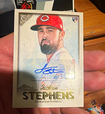 Topps 2018 Gallery Jackson Stephens Cincinnati Reds Rookie Autograph Card #22. rookie card picture