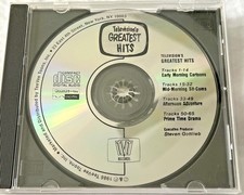 1986 Televisions Greatest Hits CD 65 TV Themes From The 50's And 60's EUC