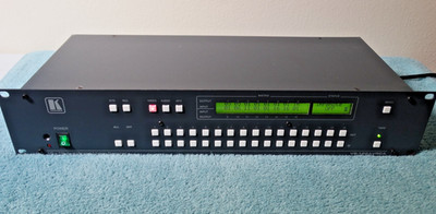  KRAMER VS-162AVRCA 16x16 Comp Video & Audio Matrix Switcher WORKING  SEE VIDEO