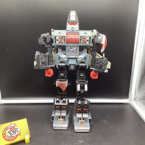 Vintage 1985 Tonka Bandai GoBots Power Warrior Suit Grungy Action Figure