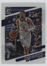 2021-22 Panini Chronicles Donruss Optic Traded Silver Tyrese Haliburton #614 lb1
