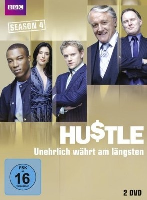 HUSTLE - UNEHRLICH WÄHRT AM LÄNGSTEN (SEASON 4) 2 DVD NEU A.RILEY/S.SCHWARTZ/+