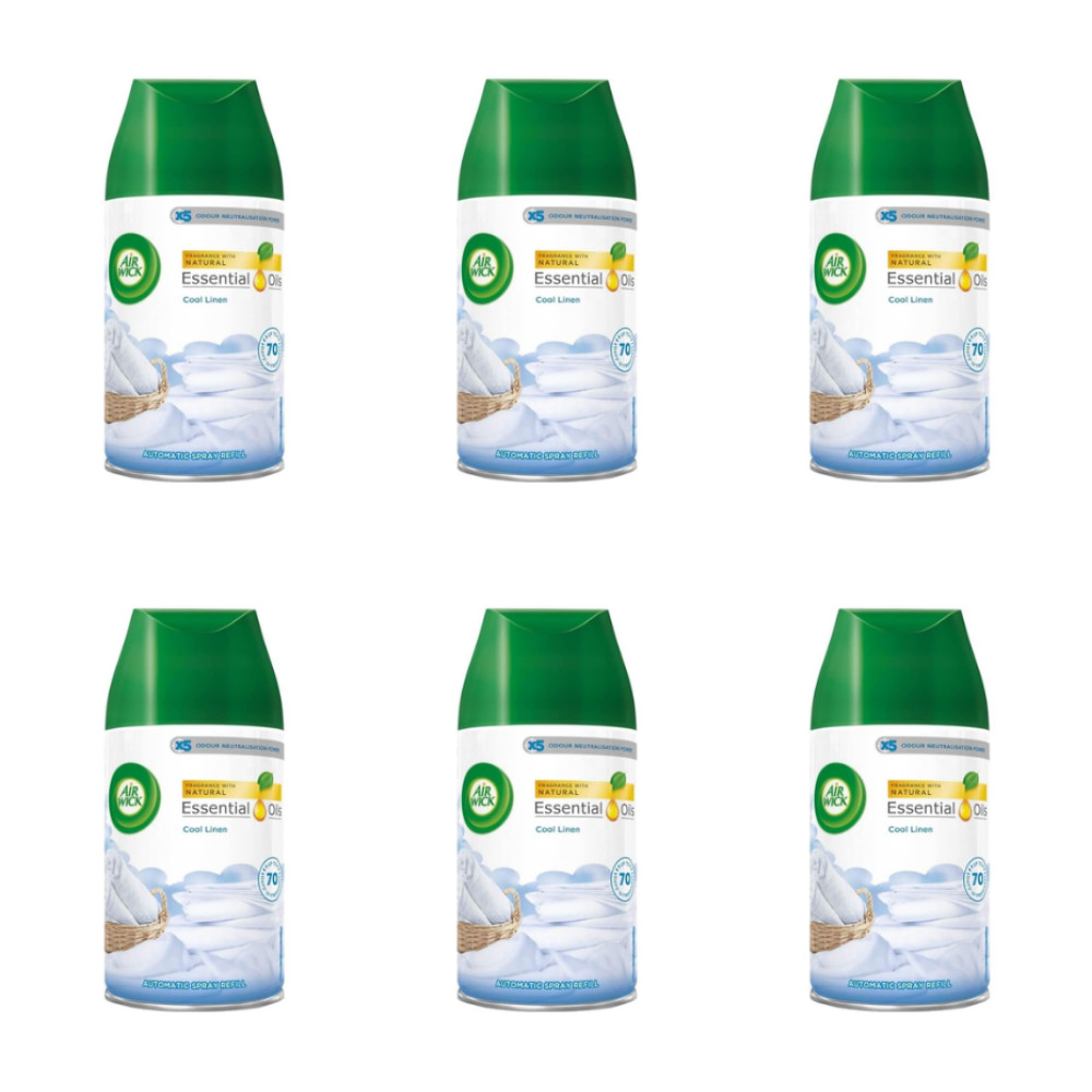 Air Wick Freshmatic Refill, Crisp Linen & Lilac Air Freshener, 250Ml - Image 6