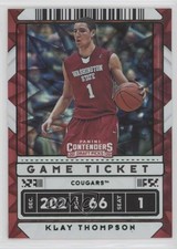 2020 Panini Contenders Draft Picks Game Ticket Green Explosion Klay Thompson 2k3