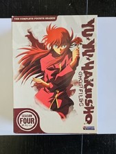 FUNIMATION "Yu Yu Hakusho": Ghost Files: Season 4 DVD 4-Disc Set Read Desc.