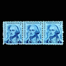 Vintage Stamp - 1966 5c George Washington (3 PCS) set / Free Shipping