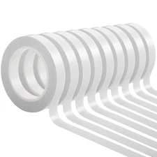 9 Rolls Double Sided Tape for Crafts, Strong Double-Sided Tape, Scrapbook Tape, 