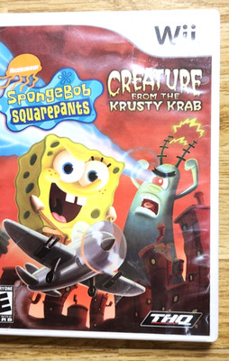 SpongeBob SquarePants: Creature from the Krusty Krab. Wii.  