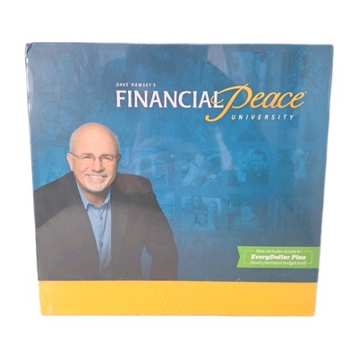 New and Sealed Dave Ramsey's Financial Peace University Kit w/ Every Dollar Plus