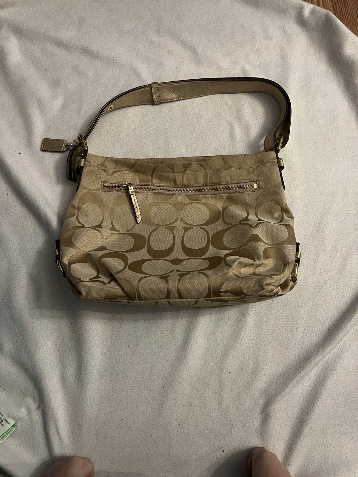 Coach Women's Medium Shoulder Bag Tan Brown
