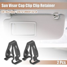 2pcs Black Sun Visor Cap Clip Clip Retainer No.ds7z-9904132-a For Ford Edge 2pcs Black Sun Visor Cap Clip Clip Retainer No.ds7z-9904132-a For Ford Edge