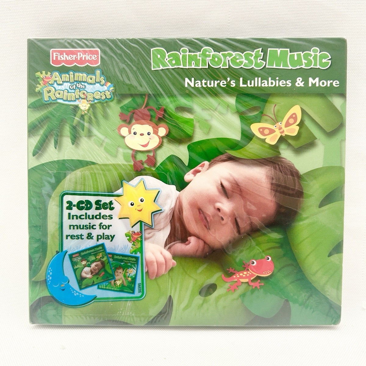 Rainforest Music: Nature's Lullabies & More by Various Artists (CD