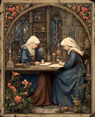8x10 Fine Art Print - Decorative Illustration Artwork - 149711063