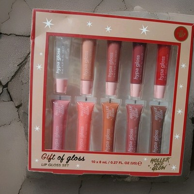 Holler and Glow Juicy Lip Gloss Tube Gift Set 10ct