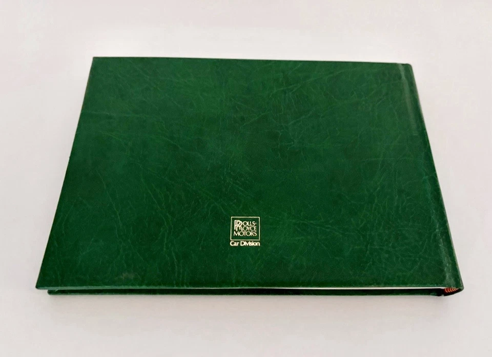 Raro Manual del Propietario Rolls-Royce Camargue Años 70 - Libro Original De Fábrica De Colección Foto 2 de 4