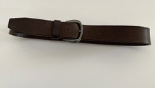 Banana Republic Brown Leather Belt Size 30 Made in Italy