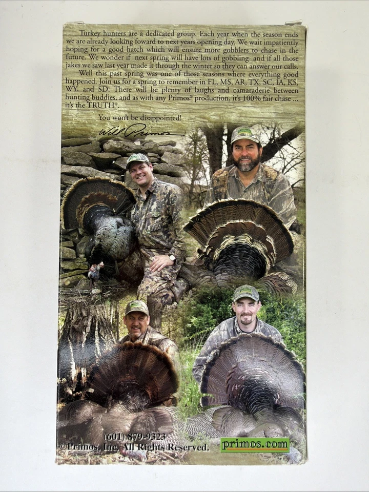 The Truth 14 Spring Turkey Hunting from Primos Hunting Calls VHS - Image 3 of 4