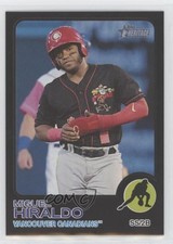 2022 Topps Heritage Minor League Edition Black Border 5/50 Miguel Hiraldo 0x1j
