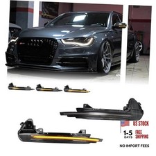 2 PCS Sequential Dynamic LED Side Mirror Turn for Audi A6 S6 RS6 4G C7 C7.5