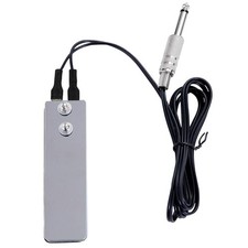 Tattoo Foot Pedal Switch,Mini Flat Stainless Steel Pedal Tattoo Machine Metal...