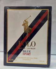 Ralph Lauren POLO BLUE SPORT 4.2 oz /  125 ml Spray Men Sealed NIB