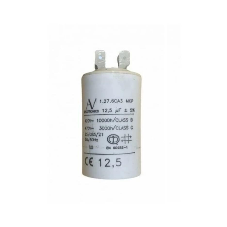 Condensateur de pompe à eau 12,5µF Ø35mm 60mm pièce de rechange moteur