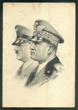 FASCISMO - MUSSOLINI E HITLER - CONFEDERAZ. FASCISTA LAVORATORI INDUSTRIA - 1941