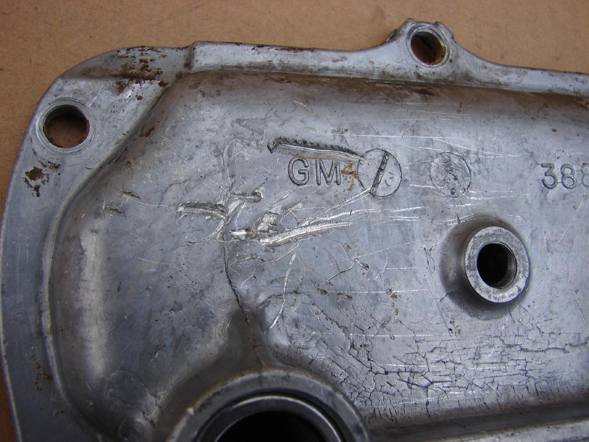Muncie 4 Speed Transmission Side Cover With Forks and Detents