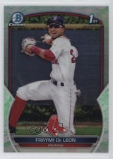 2023 Bowman Sapphire Edition Chrome Prospects Green /60 Fraymi De Leon 1b9b