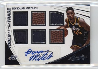 2017-18 Panini Absolute 44/75 Donovan Mitchell #TT6-DM Rookie Auto RC v9t