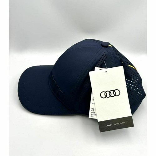 Audi Unisex Adult Mesh Cap Night Blue Size: One Size Fits All From Japan New - Picture 2 of 12