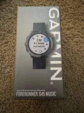 Garmin Forerunner 645 Music GPS Watch BOX ONLY - EMPTY