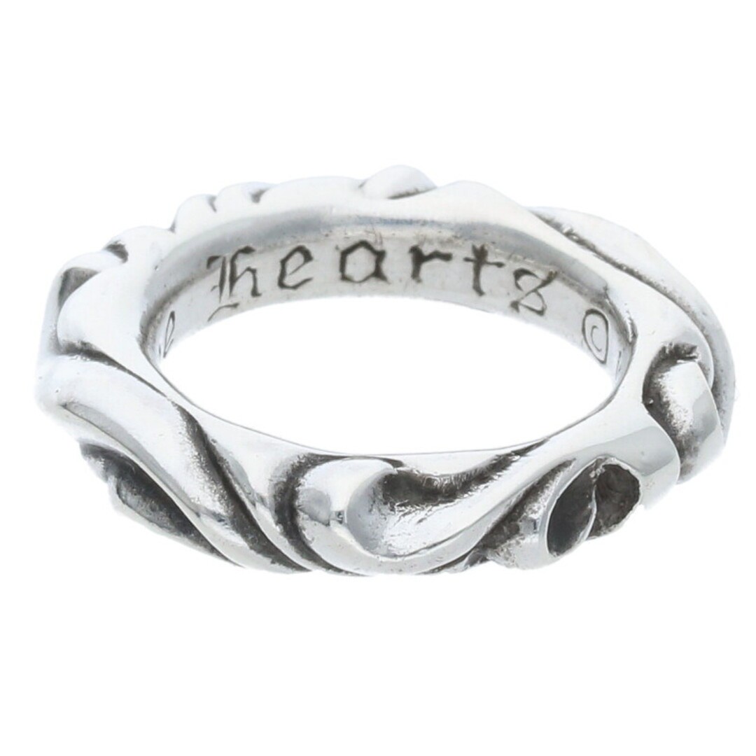Chrome Hearts SCRL BAND Scroll Silver Ring Mens Size 7.5 Used c6eae13fcd45004934 thumbnail 3
