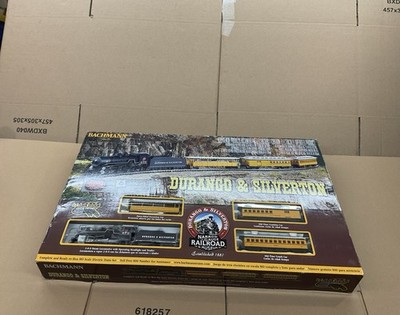 BACHMANN HO SCALE STARTER TRAIN SET DURANGO & SILVERTON MIT DAMPFLOK DCC!