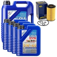 MotoröL Set High Tech 5W-40 Liqui Moly 9 Liter + ÖLfilter FüR Mercedes Sprinter