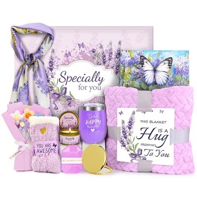 Birthday Gifts for Women, Get Well Soon Self Care Package Box, Sending Hug Ba...