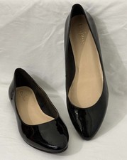 COLE HAAN Julianna Skimmer Ballet Flat Black Patent Leather Size 8B med NOSWOB